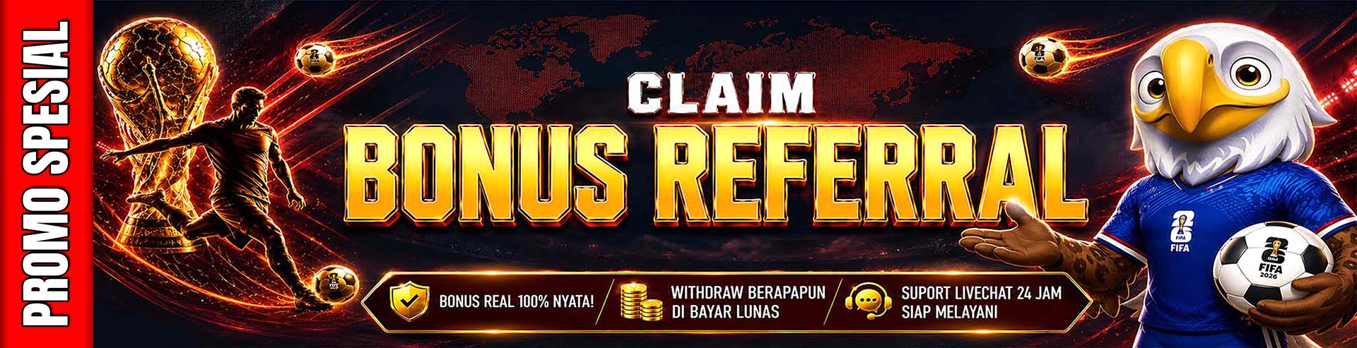BONUS REFERRAL 0.1%
